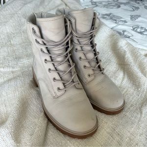 Gray waterproof Timberland Boots